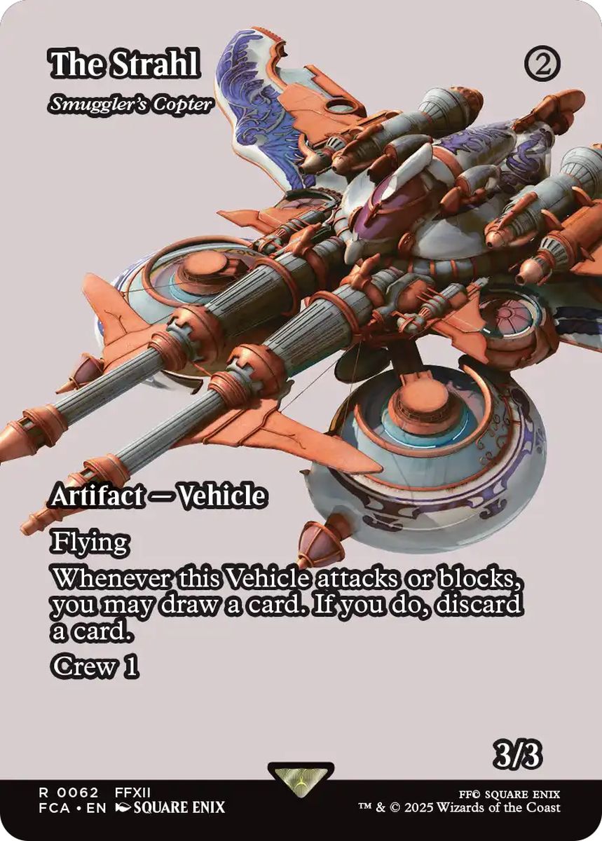 (英)快速飛空艇シュトラール / The Strahl[密輸人の回転翼機 / Smuggler's Copter] ★ショーケース枠★(FINAL FANTASY・継承史カード) 【FCA】 No.062