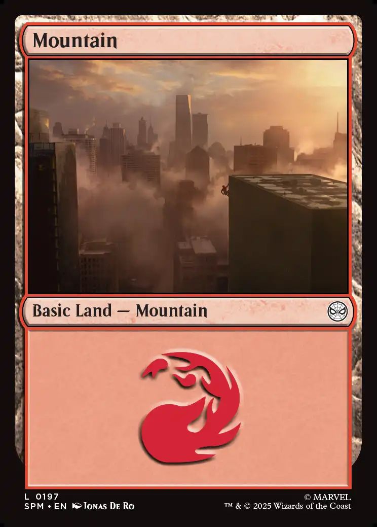 (英)【Foil】山 / Mountain【SPM】 No.197