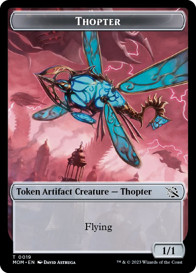 (英)飛行機械トークン / Thopter Token【MOM-TOKEN】 No.019