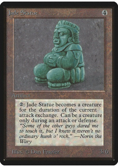 (英)翡翠像 / Jade Statue【BETA】 No.254