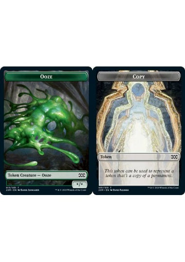 (英)【Foil】ウーズトークン / Ooze TokenNo.015 - コピートークン / Copy Token【2XM-TOKEN】 No.031