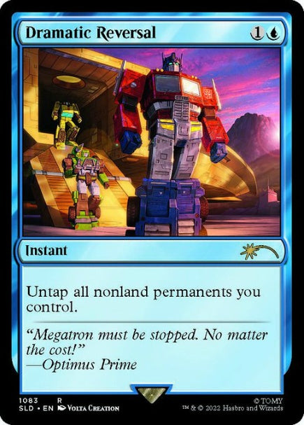 (英)【Foil】劇的な逆転 / Dramatic Reversal【SLD】Transformers: Roll Out or Rise Up No.1083