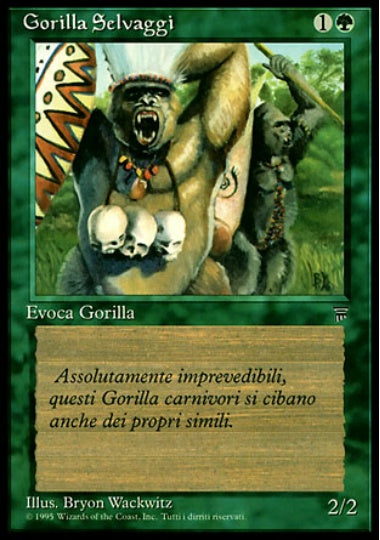 (イタリア語)Gorilla Selvaggi / Barbary Apes【LEG】 No.176