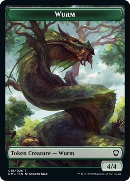 (英)ワームトークン / Wurm Token【DMC-TOKEN】 No.019