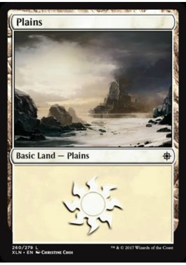 (英)【Foil】平地 / Plains【XLN】 No.260