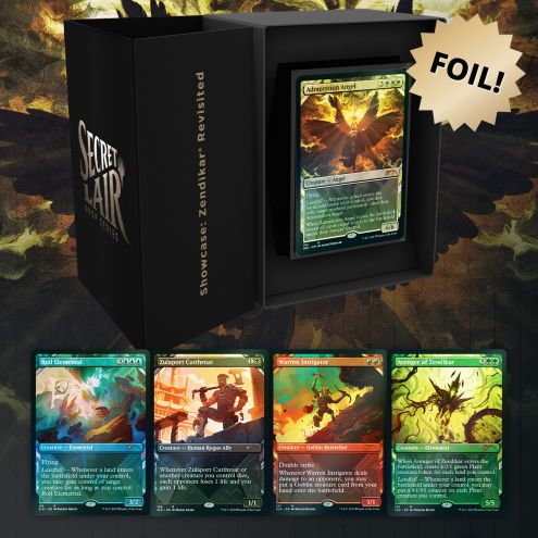 (英)Showcase: Zendikar Revisited - Foil 【BOX】 ※発送方法は「ゆうパック」を選択してください。
