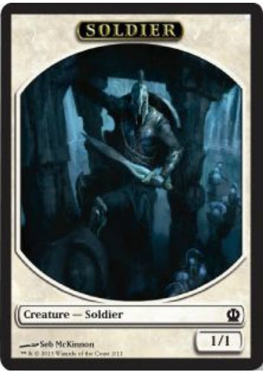 (英)兵士トークン / Soldier Token【THS-TOKEN】 No.002