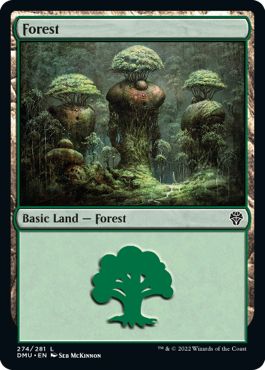 (英)【Foil】森 / Forest【DMU】 No.274