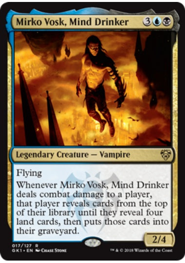(英)精神を飲む者、ミルコ・ヴォスク / Mirko Vosk, Mind Drinker【GK1】 No.017