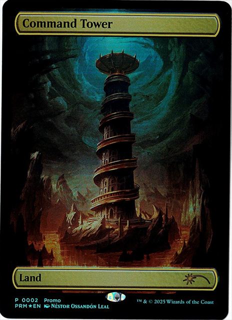 (英)【Foil】統率の塔 / Command Tower【PRM】統率者イベントプロモ No.130