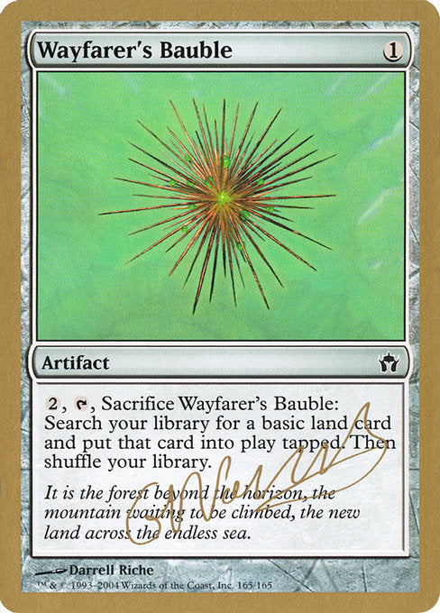 (英)旅人のガラクタ / Wayfarer's Bauble【WC04】 World Championship Decks 2004 Gabriel Nassif 金枠 No.063