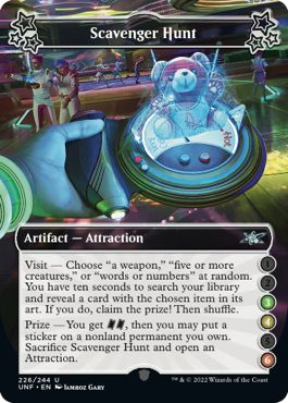 (英)【Foil】Scavenger Hunt【UNF】(●●３４●６) No.226D