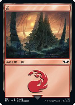 (日)山 / Mountain【40K】 No.315