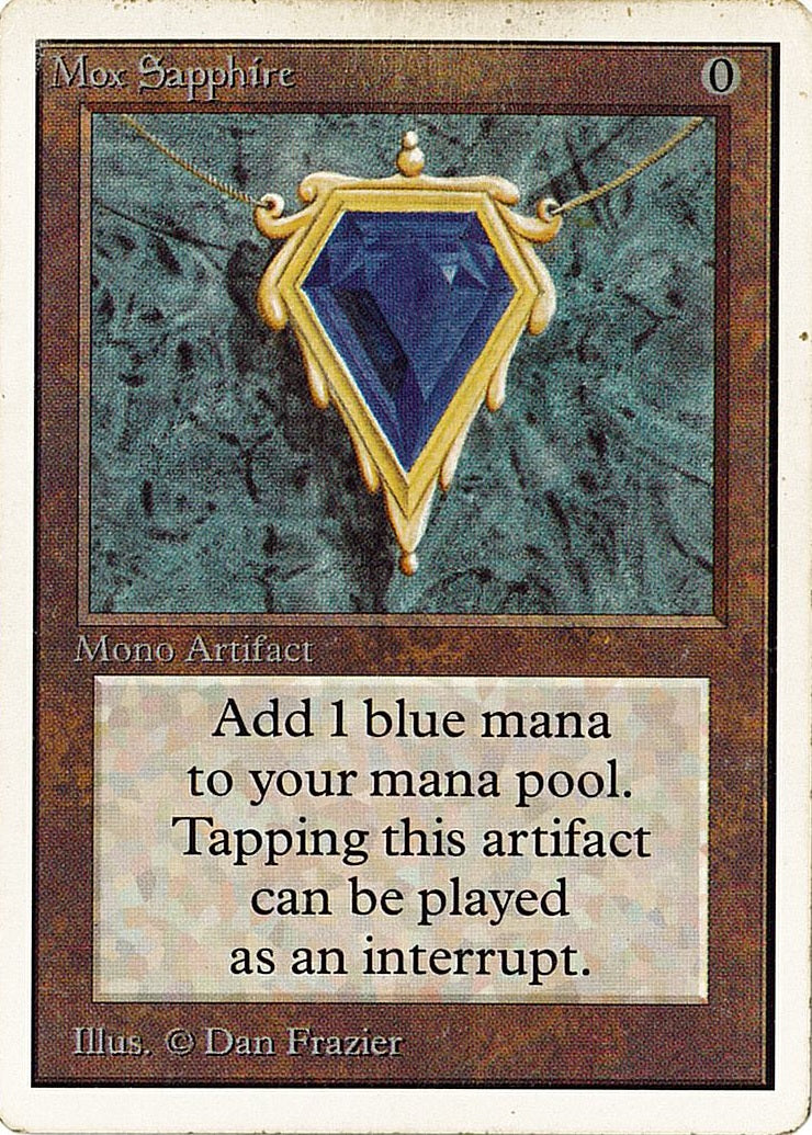 (英)Mox Sapphire【2ED】 No.266 [特価品]