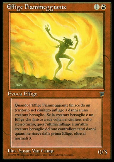 (イタリア語)Effige Fiammeggiante / Blazing Effigy【LEG】 No.134