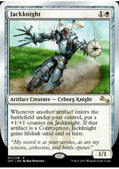 (英)【Foil】Jackknight 【UST】 No.011