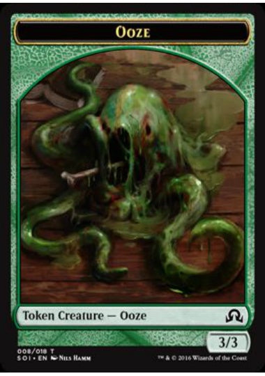 (英)ウーズトークン / Ooze Token【SOI-TOKEN】 No.008