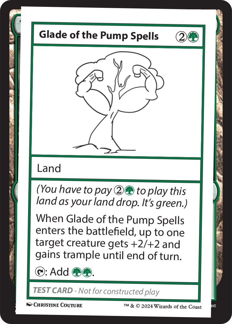 (英)Glade of the Pump Spells【MB2-TEST】 No.373