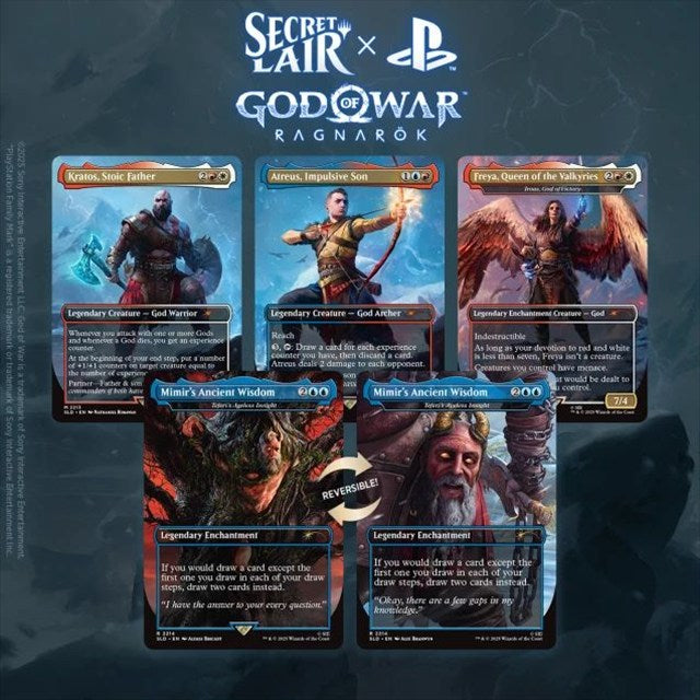 (英)Secret Lair x God of War: Norse 【BOX】 ※発送方法は「ゆうパック」を選択してください。