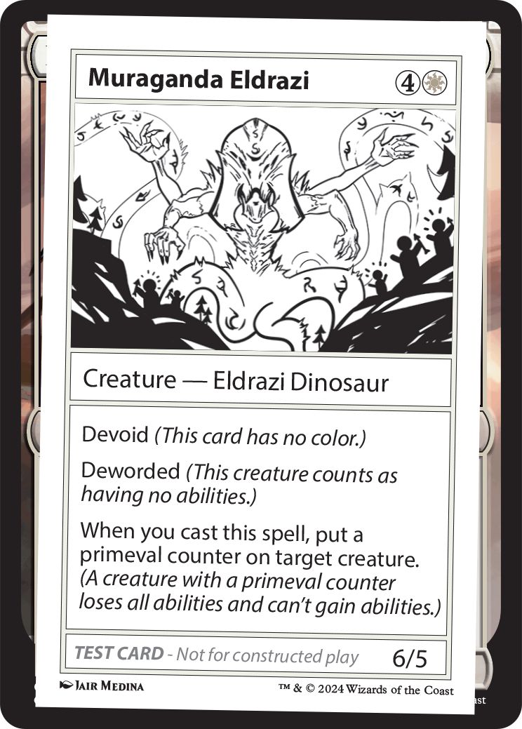 (英)Muraganda Eldrazi【MB2-TEST】 No.283