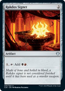 (英)ラクドスの印鑑 / Rakdos Signet【C20】 No.249