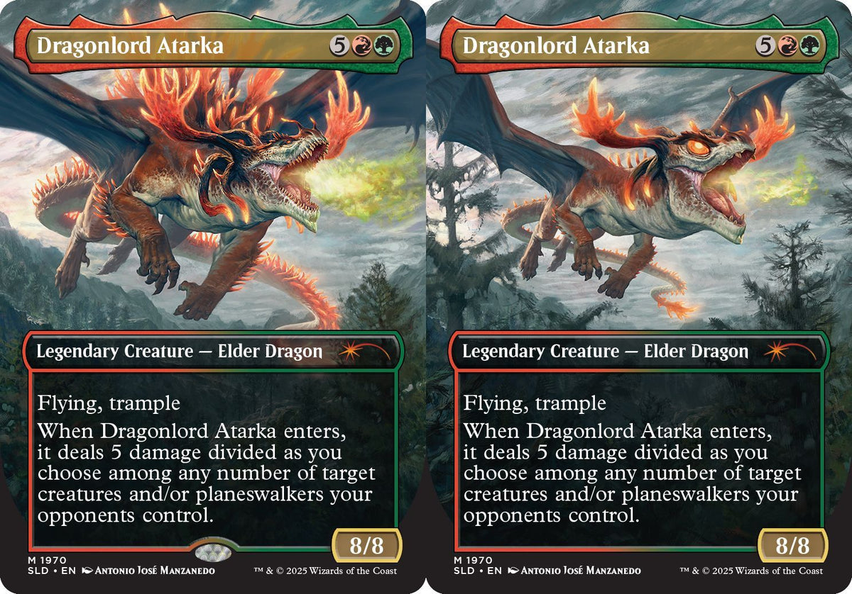 (英)【Foil】龍王アタルカ / Dragonlord Atarka【SLD】They Grow Up So Fast No.1970