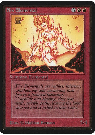 (英)炎の精霊 / Fire Elemental【BETA】 No.149
