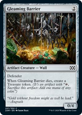 (英)【Foil】煌めく障壁 / Gleaming Barrier【2XM】 No.257