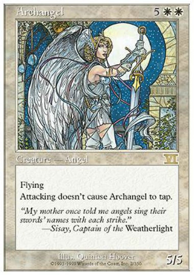 (英)大天使 / Archangel【6ED】 No.002