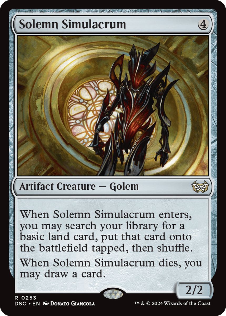 (英)真面目な身代わり / Solemn Simulacrum【DSC】 No.253