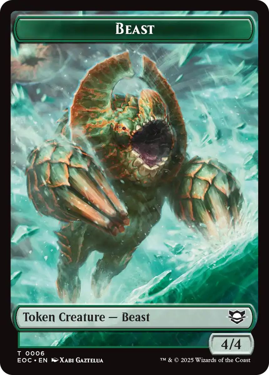(英)ビーストトークン / Beast Token No.006 - 着陸船トークン / Lander Token【EOC-TOKEN】 No.008