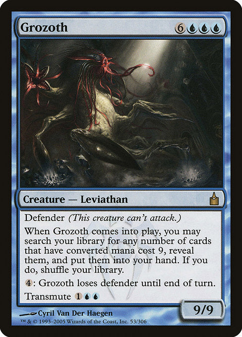 (英)【Foil】ゴロゾス / Grozoth【RAV】 No.053