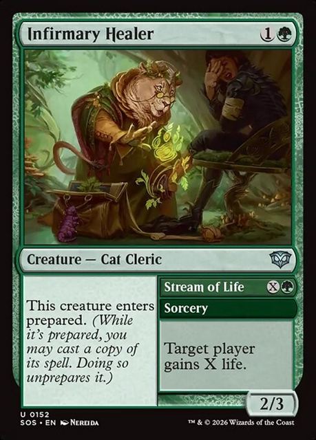 (英)保健室の癒し手 - 命の川 / Infirmary Healer - Stream of Life【SOS】 No.152