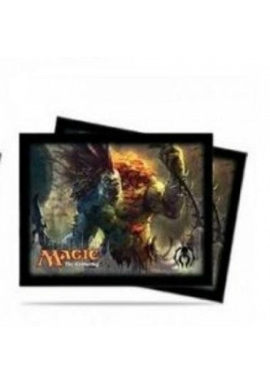【サプライ】 ドラゴンの迷路 スリーブ「ゴルガリ」(80枚入り) ※5個以上購入の場合、発送方法は「ゆうパック」を選択してください。