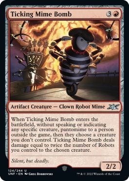 (英)Ticking Mime Bomb【UNF】 No.124