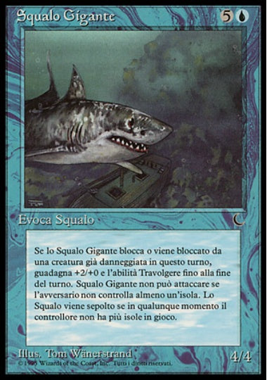 (イタリア語)Squalo Gigante / Giant Shark【DRK】 No.029