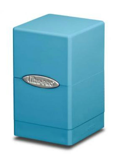 【サプライ】 Deck Box Satin Tower (ライトブルー) ※発送方法は「ゆうパック」を選択してください。