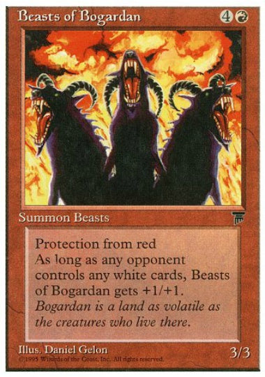 (英)ボガーダンの獣 / Beasts of Bogardan【CHR】 No.045