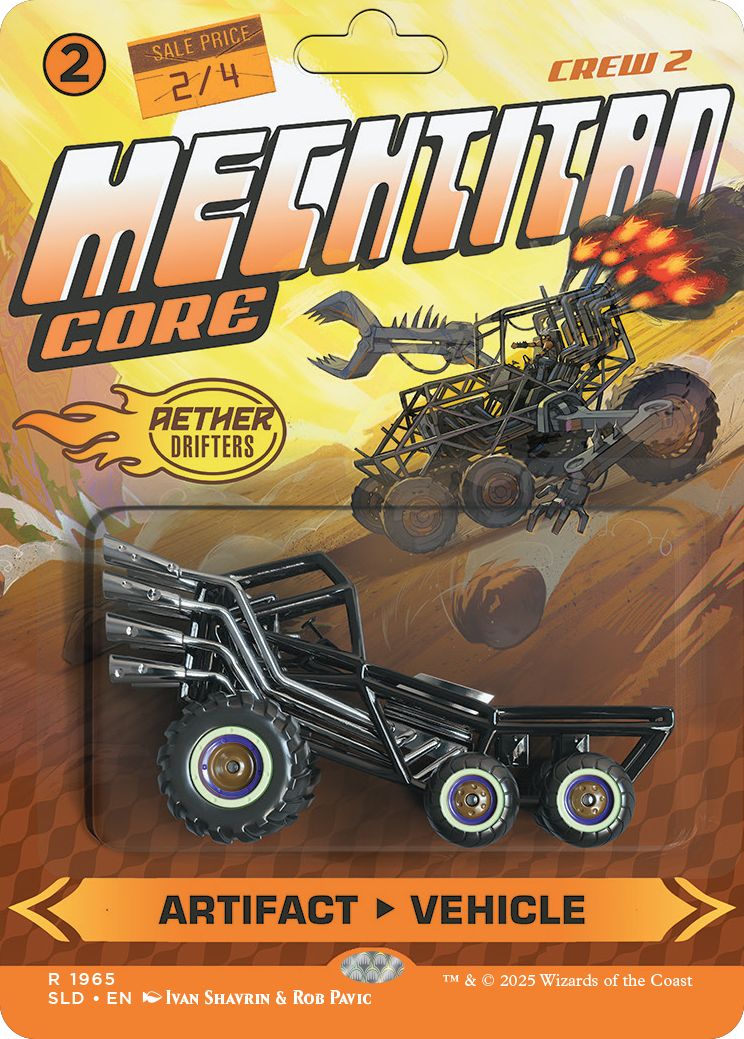 (英)【Foil】メカ巨神のコア / Mechtitan Core【SLD】Aether Drifters No.1965
