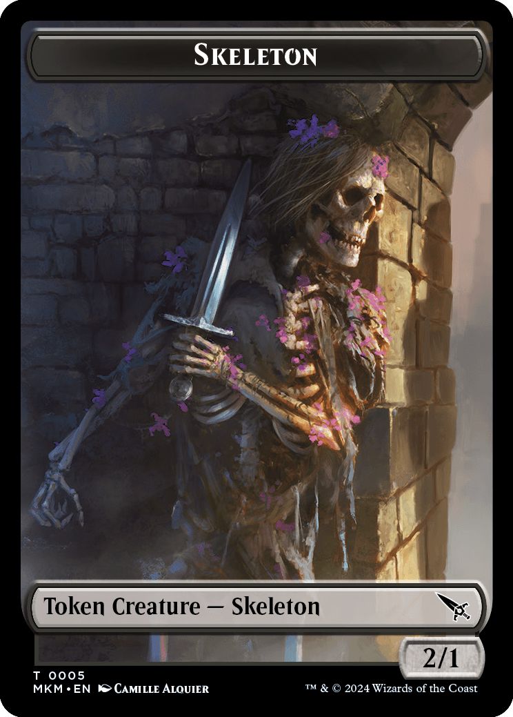 (英)スケルトントークン / Skeleton Token【MKM-TOKEN】 No.005