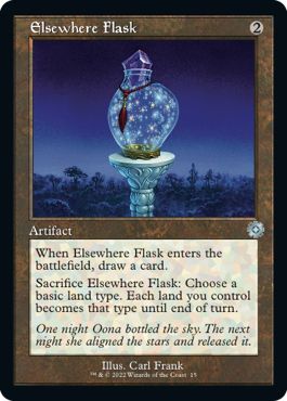 (英)他所のフラスコ / Elsewhere Flask【BRR】 旧枠加工カード No.015
