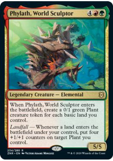 (英)【Foil】世界を彫る者、ファイラス / Phylath, World Sculptor【ZNR】 No.234