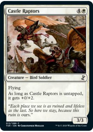 (英)城の猛禽 / Castle Raptors【TSR】 No.012