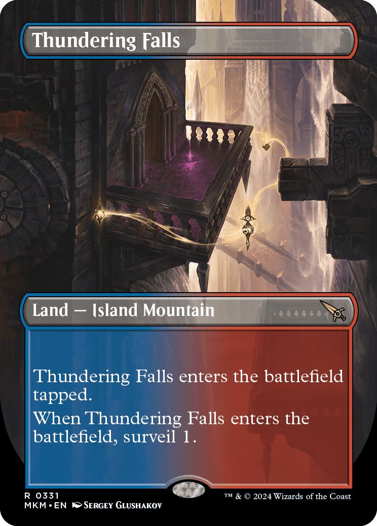 (英)轟音の滝 / Thundering Falls ★ボーダーレス★ 【MKM】 No.331