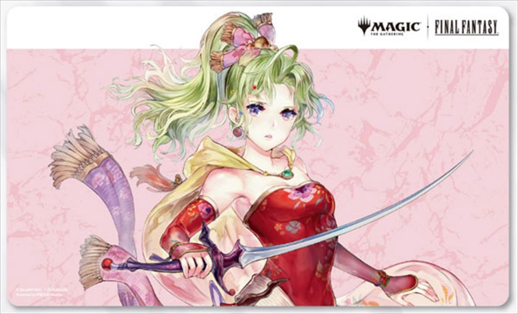 【サプライ】 ファイナルファンタジー プレイヤーズラバーマット MFR-05 「キャラクター」ボーダーレス版 《魔導の力を持つ少女、ティナ》 ※発送方法は「ゆうパック」を選択してください。