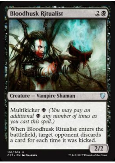 (英)血鞘の儀式者 / Bloodhusk Ritualist【C17】 No.101