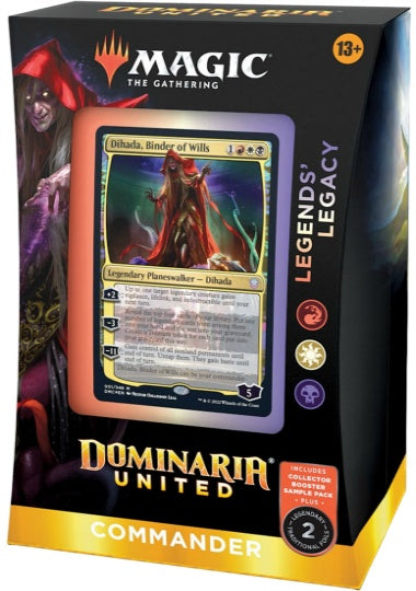 (英)団結のドミナリア 統率者デッキ「伝説の遺産」 / Dominaria United Commander Deck "Legends' Legacy"【BOX】 ※発送方法は「ゆうパック」を選択してください。