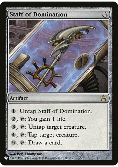 (英)威圧の杖 / Staff of Domination【LST】 No.499