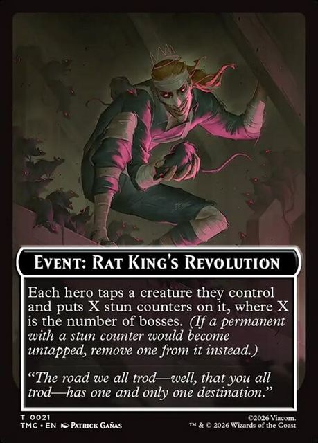 (英)Event: Rat King's Revolution 【TMC-TOKEN】 No.021