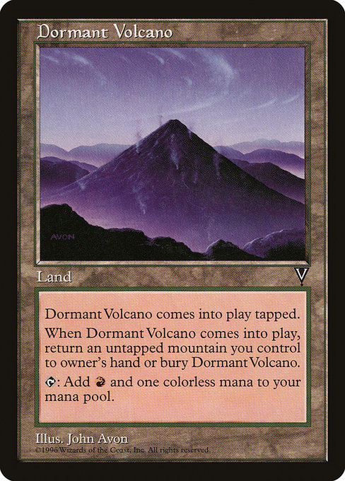 (英)休火山 / Dormant Volcano【VIS】 No.161